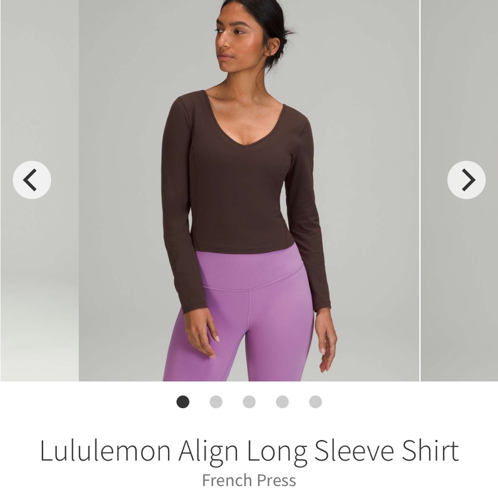Lululemon Align Long Sleeve Top